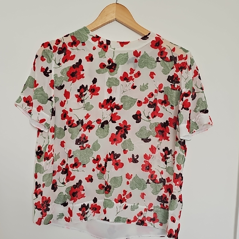 Floral Print Women's Top